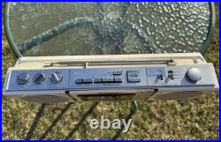 SONY CFS-9 Vintage Rare Stereo Cassette Recorder Boombox Japan Serviced Warranty