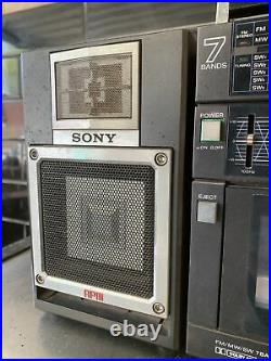 SONY CFS-9000 Stereo Retro Boombox Vintage Radio Cassette Recorder