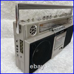 SONY CFS-V3 Stereo Radio Cassette Recorder Boombox ZILBA'P MX Vintage 1980 Japan