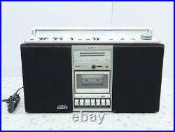 SONY CFS-V8 Boombox 3way speaker FM/AM Radio Vintage Cassette Recorder
