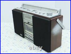 SONY CFS-V8 Boombox 3way speaker FM/AM Radio Vintage Cassette Recorder