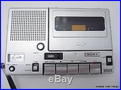 SONY Cassette Corder Recorder Player TC 1100 Vintage 1970's Japan Needs Repair