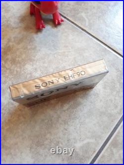 SONY EHF 90 Vintage Audio Cassette Blank Rape Sealed Japan Type II Ultra Rare