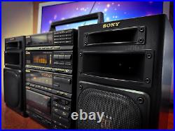 SONY FH-909R? RaRe? Flagship Vintage Stereo Cassette Boombox