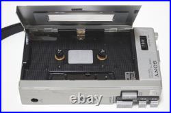 SONY Pressman TCM-100 Cassette Recorder Serviced Fully Working Vintage Japan
