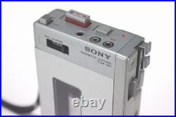 SONY Pressman TCM-100 Cassette Recorder Serviced Fully Working Vintage Japan