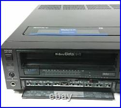 SONY SL-HF900 Stereo Hi-band Betamax Vintage Video Cassette Recorder Good Japan