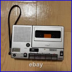SONY TC-1100 Cassette Corder Portable Recorder Vintage Japan Tested with issues