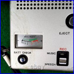 SONY TC-1100 Portable Cassette Recorder Serviced FullyFunction Vintage Retro