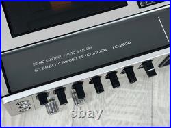 SONY TC-2800 Cassette Recorder Densuke Tested Working Japan Vintage Original Box