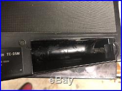 SONY TC-D5M Stereo Cassette Professional Recorder Vintage Works Walkman Walk Man