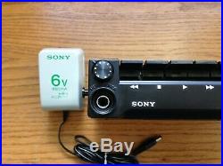 SONY TC-D5M VINTAGE! Portable Cassette Recorder. WORKING GREAT