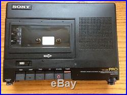 SONY TC-D5PRO VINTAGE Portable Cassette Recorder. WORKING GREAT