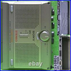 SONY TCS-600 Auto Reverse Stereo Cassette Recorder Vintage Fully Functional