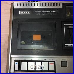 SONY Vintage Stereo Cassette TC-121 Player Recorder SONY Vintage Stereo Cassette TC-121 Player Recorder
