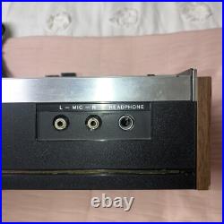 SONY Vintage Stereo Cassette TC-121 Player Recorder SONY Vintage Stereo Cassette TC-121 Player Recorder