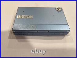 SONY WM-30 Walkman Cassette Player Blue Vintage Rare WORKS GREAT