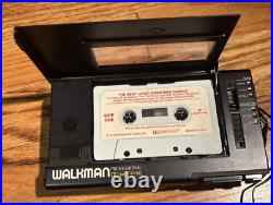 SONY WM-D6C Walkman Professional portable cassette player vintage Working