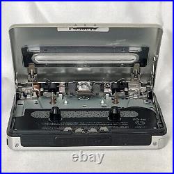 SONY WM-EX600 2000 Silver Walkman Vintage Cassette Player From Japan working