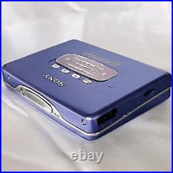 SONY WM-EX811 1995 Walkman Purple Vintage Cassette Player Made in Japan Tested