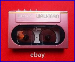 SONY Walkman WM-20 Pink Personal Cassette Player Vintage not working From Japan