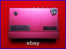 SONY Walkman WM-20 Pink Personal Cassette Player Vintage not working From Japan