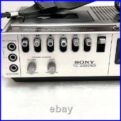 SONY cassette recorder Densuke TC-2850SD operation confirmed vintage from Japan