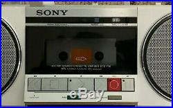 SONY vintage stereo cassette -recorder FM/AM model # CFS-F10 Rare