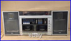 SUPER RARE Vintage Toshiba SL-5 Cassette + Record Player Combo Works PLS READ SUPER RARE Vintage Toshiba SL-5 Cassette + Record Player Combo Works PLS READ