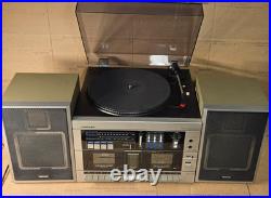 SUPER RARE Vintage Toshiba SL-5 Cassette + Record Player Combo Works PLS READ SUPER RARE Vintage Toshiba SL-5 Cassette + Record Player Combo Works PLS READ