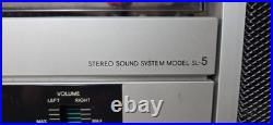 SUPER RARE Vintage Toshiba SL-5 Cassette + Record Player Combo Works PLS READ SUPER RARE Vintage Toshiba SL-5 Cassette + Record Player Combo Works PLS READ
