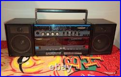 Sankei TCR-88 Vintage Stereo Boombox Fully Working Clean Condition 1980s