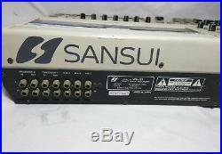 Sansui WS-X1, 6 Track Cassette Recorder, 8 Channel Mixer, Vintage, AS IS