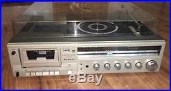 Sanyo DXT-60 Cassette LP Record Player Stereo Receiver Vintage