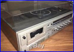 Sanyo DXT-60 Cassette LP Record Player Stereo Receiver Vintage