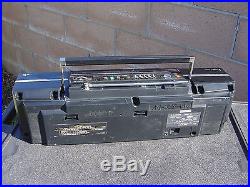 Sanyo M CD40 CD Portable Radio Cassette Recorder Vintage Boombox Made In Japan N