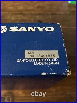 Sanyo M4430 Cassette Player Vintage Walkman. New Old Stock Open Box