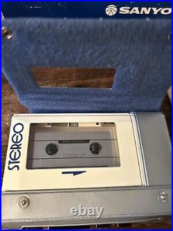 Sanyo M4430 Cassette Player Vintage Walkman. New Old Stock Open Box