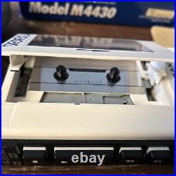 Sanyo M4430 Cassette Player Vintage Walkman. New Old Stock Open Box