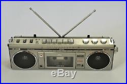 Sanyo M7700LE Radio Cassette Recorder Vintage BOOMBOX for RESTORATION Japan