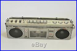 Sanyo M7700LE Radio Cassette Recorder Vintage BOOMBOX for RESTORATION Japan
