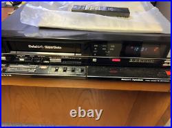Sanyo VCR 7250 Super Beta Hi-Fi Video Cassette Recorder Vintage READ