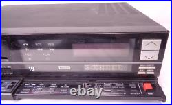 Sanyo VCR 7250 Super Beta Hi-Fi Video Cassette Recorder Works Vintage Japan Sanyo VCR 7250 Super Beta Hi-Fi Video Cassette Recorder Works Vintage Japan
