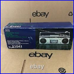 Sears Am/FM Stereo Cassette Player/Recorder with Built-in Loudness Control