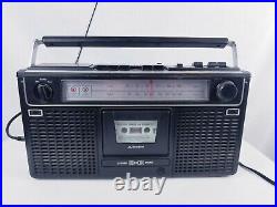 Sears Model 564 AM/FM Radio Stereo Tape Cassette Recorder vintage Tested
