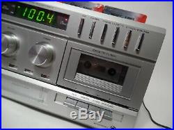 Sears Vintage Compact Stereo System AM/FM 8 Track, Turntable Cassette recorder