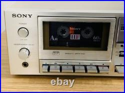 See video Sony Japan TC-K45M vintage cassette tape recorder player deck