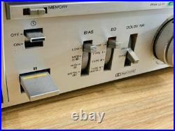 See video Sony Japan TC-K45M vintage cassette tape recorder player deck