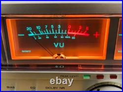 See video Sony Japan TC-K45M vintage cassette tape recorder player deck