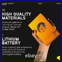 Serge Vintage Bluetooth Cassette Player & Recorder Portable Tape Deck Orange